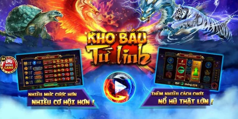 Tìm hiểu chung về game kho báu tứ linh Hitclub